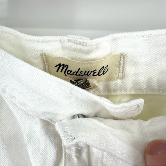Madewell The Harlow Wide-Leg Jean Airy Denim Edition in white Size 33 - Picture 4 of 10